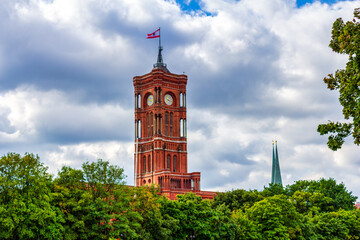 The Rotes Rathaus (Red City Hall), Berlin - Germany