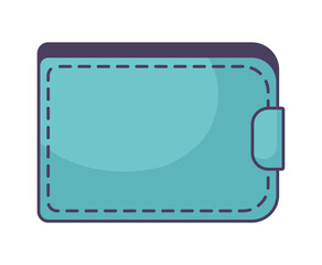 blue wallet design