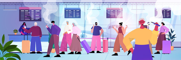 people smoking e-cigarettes at airport terminal bad habits unhealthy lifestyle nicotine addiction concept