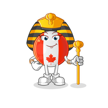 recommend clip art: canada flag ancient egypt cartoon. cartoon mascot vector