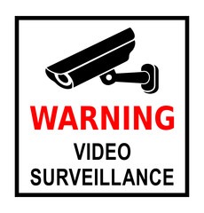 znak nadzoru wideo © robert6666