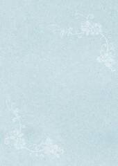 blue kraft paper background with pattern