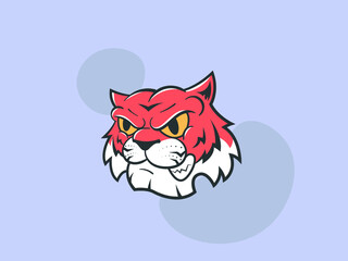 Tiger Mascot Character Design