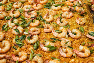 rice with garlic and shrimp