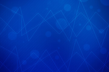 2d illustration Abstract futuristic electronic circuit technology background