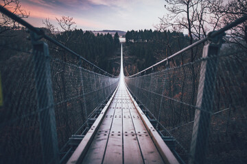Fototapeta premium Hängebrücke