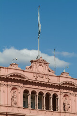 Amerique Sud Argentine Buenos Aires Ville Plaza Mayo Palais presidentiel rose monument