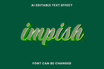 Impish Text Effect