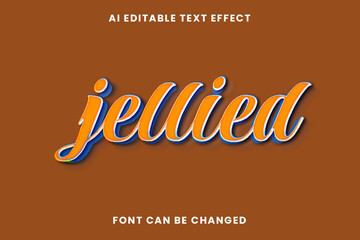 Jellied Text Effect