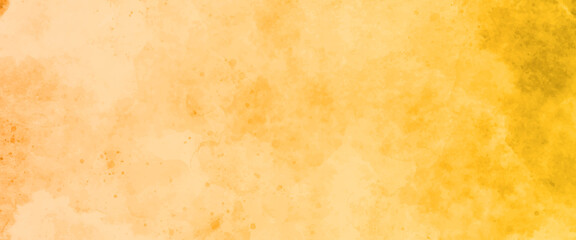 watercolor background for textures backgrounds or wallpaper, Smeared ink effect bright orange and yellow color shades watercolor background. 