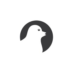 Duck cartoon logo
