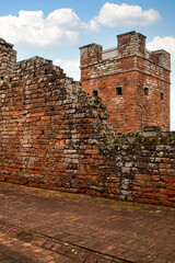 Trinidad, Paraguay, Brazil:  Ruins of Trinidad from the Jesuit missions