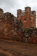 Trinidad, Paraguay, Brazil:  Ruins of Trinidad from the Jesuit missions