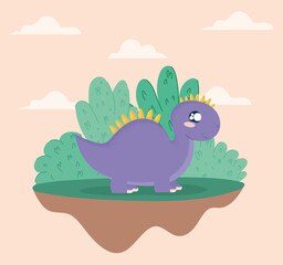 purple velociraptor card