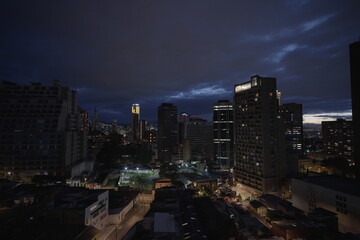 Bogotá Skyline at Night