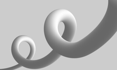 3D Fluid Background illustration vector