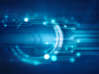 Fototapeta premium High tech background Technology