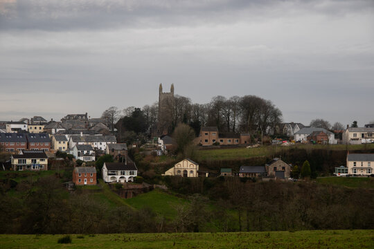 The town of Holsworthy in Devon