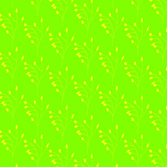 seamless pattern - abstract background with leaves