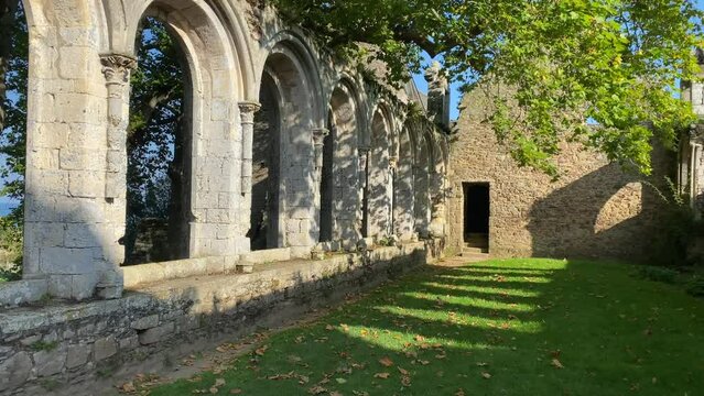 Beauport Abbey is a charming abbey in northern Brittany, France.