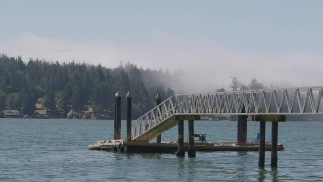 Sooke Harbour Dock on Vancouver Island Canada