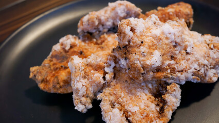 塩麹を使った鶏の唐揚げ