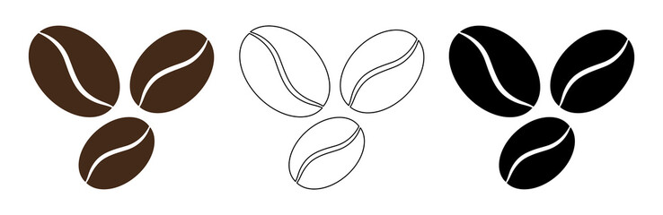 Coffee Bean Type Icons