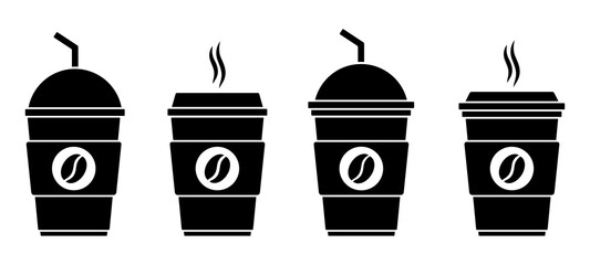 Coffee Cup Type Icons