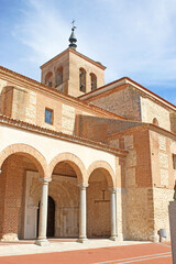 Fototapeta premium Santa Maria Church in Olmedo, Spain 
