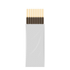 Chocolate sticks. Dipped stick. Dipped stick pattern vector. chocolate dipped cookie sticks.