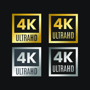 4K Sign Symbol Video High Quality Design Vector