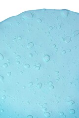 Cosmetic blue peel-off peeling gel mask texture smudge background 