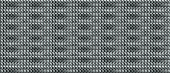 Dark black geometric grid background. Modern dark abstract vector texture. EPS 10