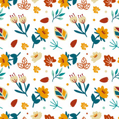 Floral Seamless Pattern