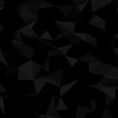 Obraz premium Abstract black wave paper cut design. Background for banners, posters, flyers, book covers