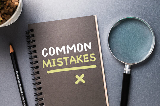 Common Mistakes On Notepad