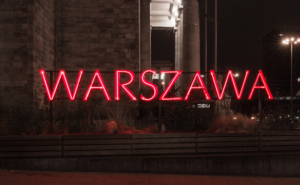 warszawa lights