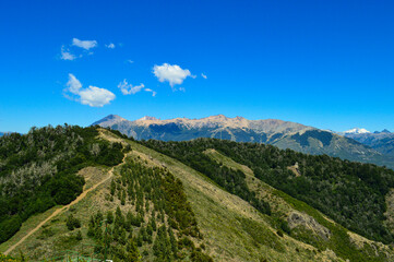 Naklejka premium landscape with sky