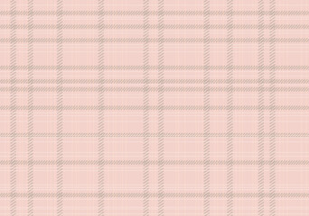 pink - grey plaid fabric seamless pattern