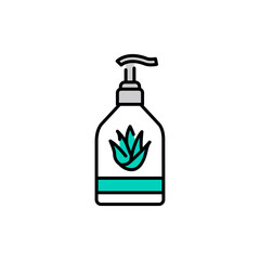 Soap color line icon. Pictogram for web page
