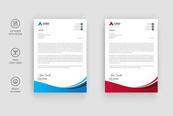 Fototapeta premium Letterhead