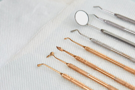 Dental Mirror, Hoe, Sickle, Scaler, Probe and ather tools from Stainless Steel.