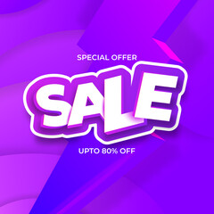 big sale banner design. vector illustration
