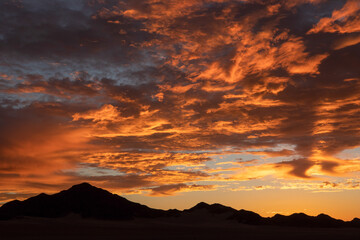 Sunset, Sesriem, Namibia