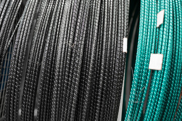 composite reinforcement in rolls . soft focus