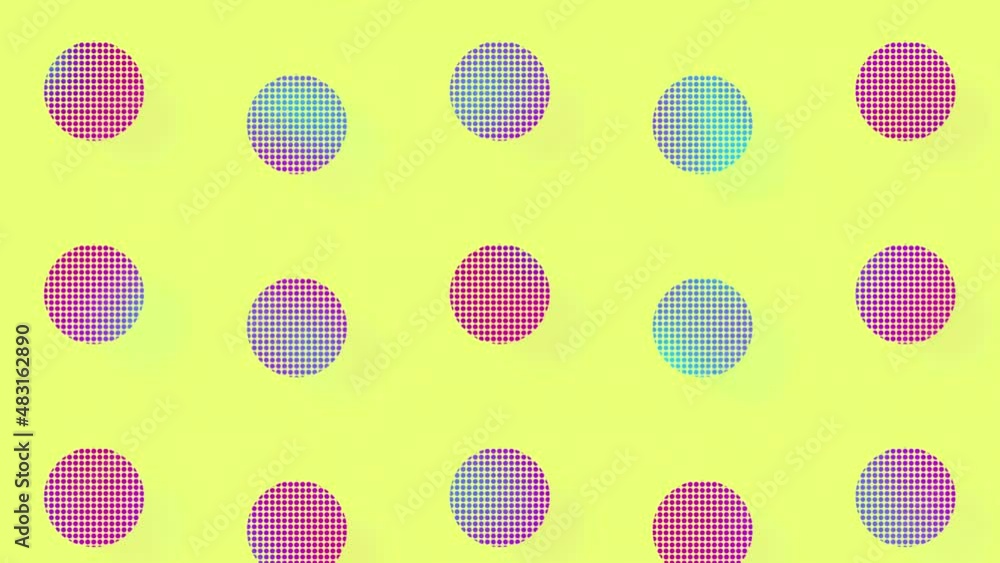 Aufkleber pattern of geometric shapes in vibrant gradient holographic neon colors. retro, memphis 80s 90s styl
