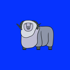 Big merino Goulburn monument. Australia.