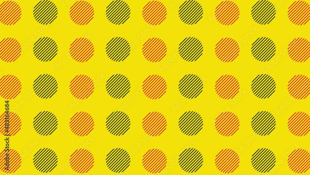 Aufkleber retro abstract 80s 90s design pattern background. memphis style with geometrical shapes of different