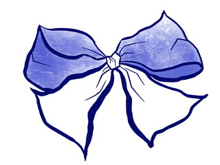 Hand painted digital bow
