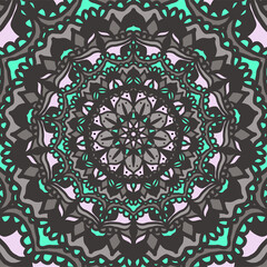 Mandala, Vector Mandala, floral mandala, flower mandala, oriental mandala, coloring mandala. Oriental pattern, vector illustration. Islam, Arabic, Indian, turkish, pakistan, chinese, ottoman motifs